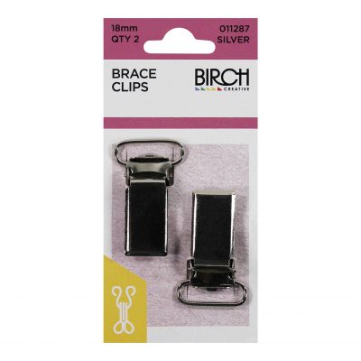 BRACE CLIPS 2PK 18MM