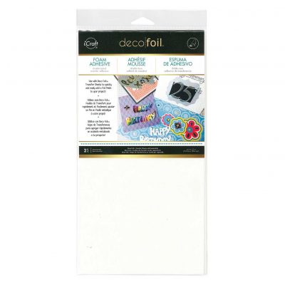 DECO FOIL WHITE FOAM ADHESIVE 3764