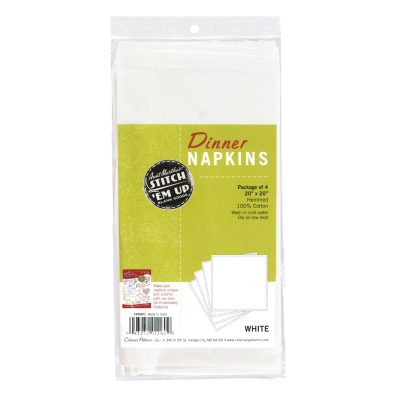 AUNT MARTHA'S STITCH 'EM UP DINNER NAPKINS