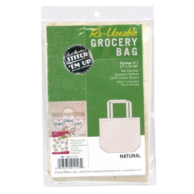 AUNT MARTHAS REUSABLE GROCERY BAG