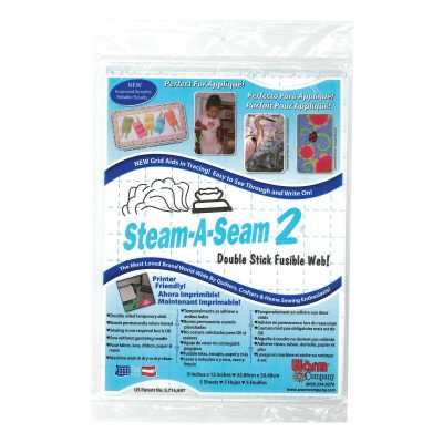 STEAM A SEAM D/STICK 9"x12"  5 SHEETS 5517