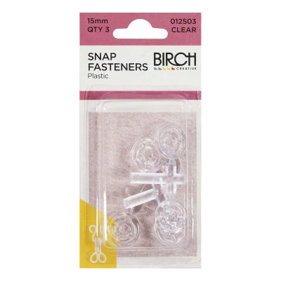 PRESS STUDS NYLON 15MM