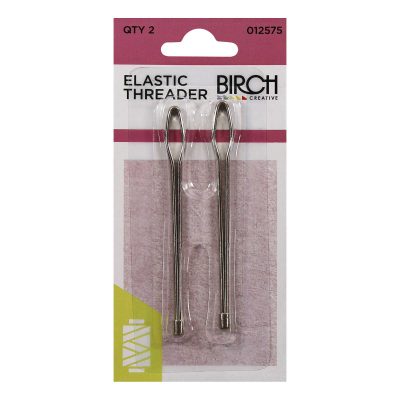 ELASTIC THREADER BODKINS 2PK