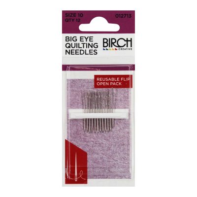 NEEDLE BIG EYE QUILTING SZ 10 012713