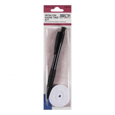 NAME TAG KIT 12MMx5MT ROLL&PEN