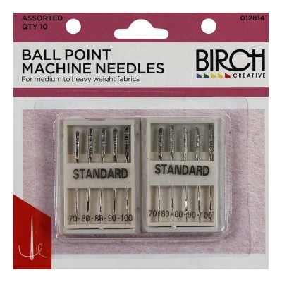 NEEDLE BIRCH MACHINE BALL POINT ASST 10ON 70-100