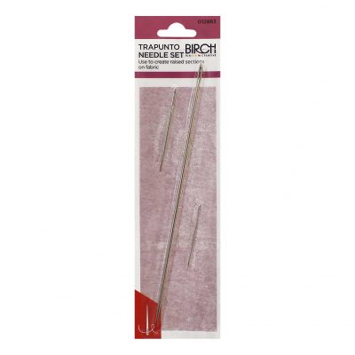 NEEDLE BIRCH TRAPUNTO SET