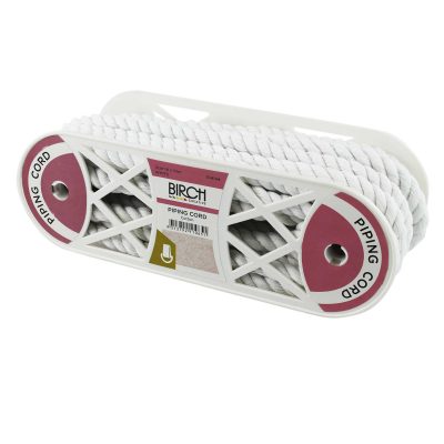 PIPING CORD SIZE 14 WHITE 12MM X 10MT