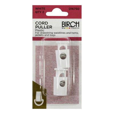 CORD PULLER PLASTIC 2ON 31-20 - WHITE