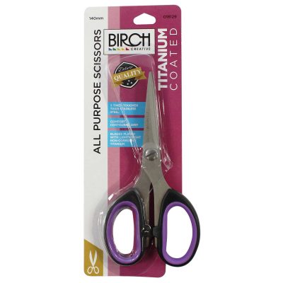 SCISSOR TITANIUM COATED ALL PURPOSE 140MM