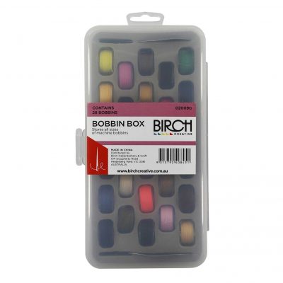 BOBBIN BOX WITH 28 COLOR BOBBINS