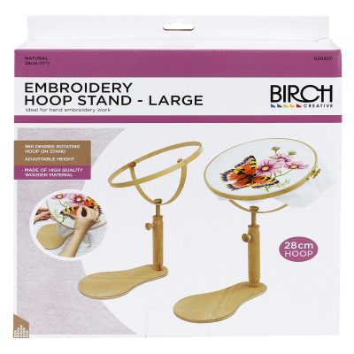 BIRCH ADJUSTABLE CRAFT STAND 11IN 28CM