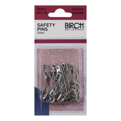PINS SAFETY STEEL 15 SIZE 1 33MM