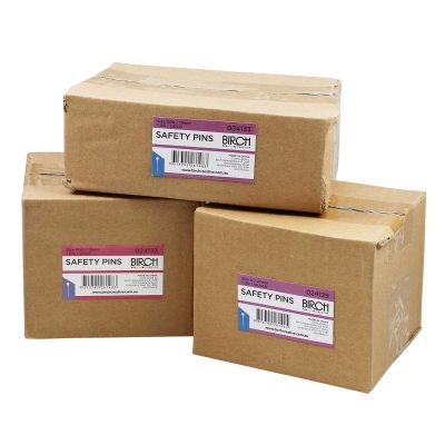 PINS SAFETY BULK GILT GG - SIZE 000 19MM