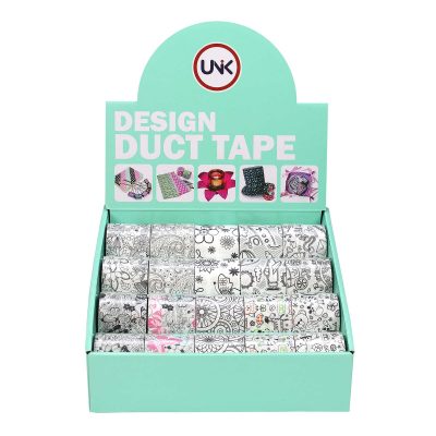 DUCT TAPE 10 STYLES BOX OF 20 - STYLE COLOURING
