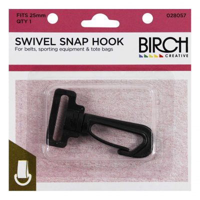BUCKLE SWIVEL HOOK 25MM