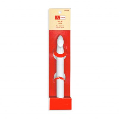 BIRCH CROCHET HOOK PLASTIC HANDLE 15.00MM