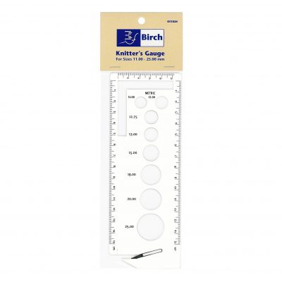 KNITTERS GAUGE 11-25MM
