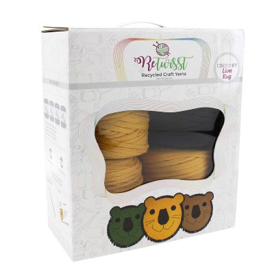 RETWISST LION RUG KIT - YELLOW/BLACK  RG-003