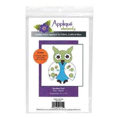 LASER CUT FABRIC SHAPES OWL