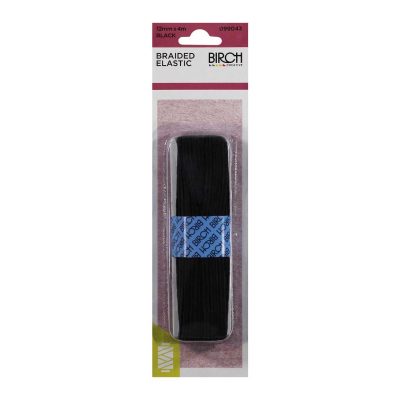 ELASTIC BRAIDED HANK 12MMx4MT