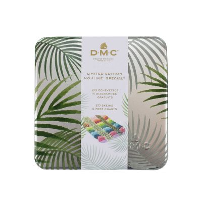 DMC LIMITED EDITION TIN - 20 SKEINS WITH 4 CHARTS