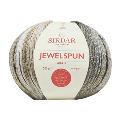 SIRDAR YARN JEWELSPUN ARAN - 100% ACRYLIC  - 200G
