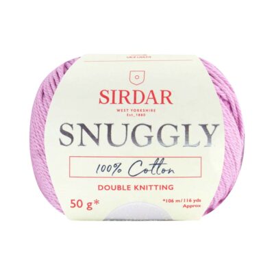 SIRDAR YARN SNUGGLY 100% COTTON 50G 10PK