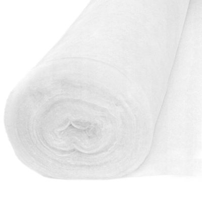 WADDING THERMAL BONDED POLY 750MM X 50MT  50GSM
