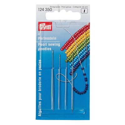 PRYM PEARL SEWING NEEDLES HT 10/12 GOLD EYE