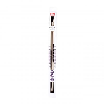 PRYM ERGO SINGLE-POINT KNITTING PINS 35CM/10MM 2PC