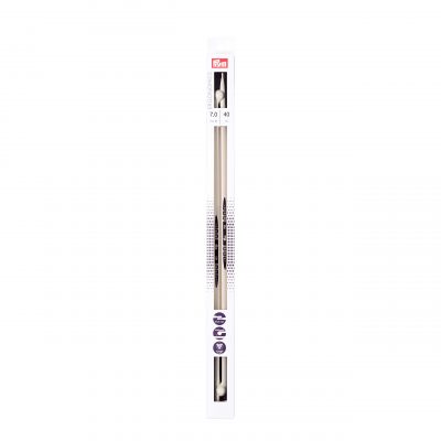 PRYM ERGO SINGLE-POINT KNITTING PINS 40CM/7MM 2PC