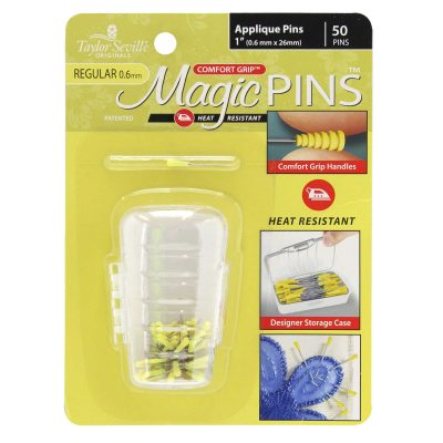 TAYLOR SEVILLE MAGIC PINS APPLIQUE REG 50PCS