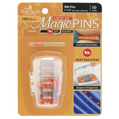 TAYLOR SEVILLE MAGIC PINS SILK FINE 50PCS