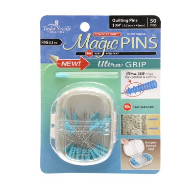 TAYLOR SEVILLE PINS ULTRA GRIP QUILITING FINE 50PC