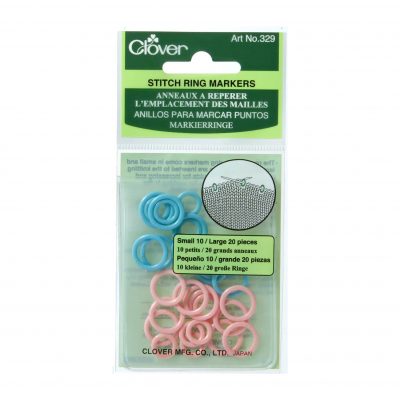 CLOVER STITCH RING MARKERS 329