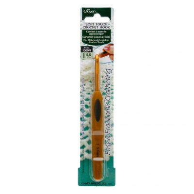 CLOVER CROCHET HOOK SOFT TOUCH 5.50MM 1009/I