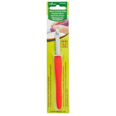 CLOVER AMOUR CROCHET HOOK 9.0MM 1056/MN