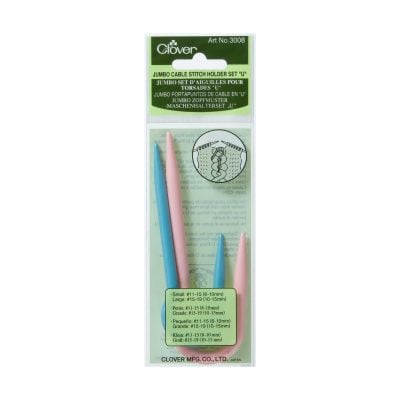 CLOVER JUMBO CABLE STITCH HOLD 3008