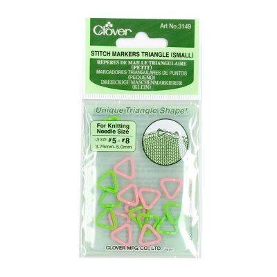 CLOVER STITCH MARKERS TRIANGLE S 3149