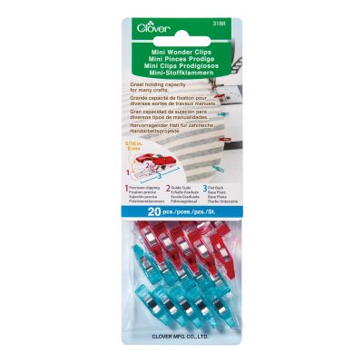 CLOVER MINI WONDER CLIPS 20PCS 3188