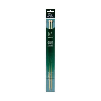 CLOVER BAMBOO KNITTING TAKUMI SINGLE 33CM - 3.25MM