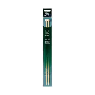 CLOVER BAMBOO KNITTING TAKUMI SINGLE 33CM - 5.00MM