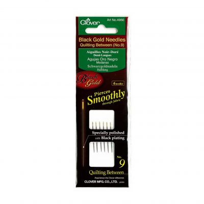 CLOVER BLACK GOLD NEEDLES BETWEEN 9 4960