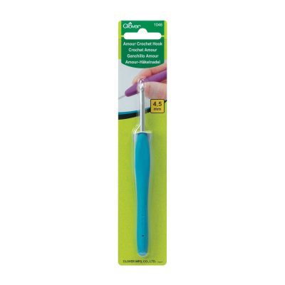 CLOVER AMOUR CROCHET HOOK 4.50MM 1046/7
