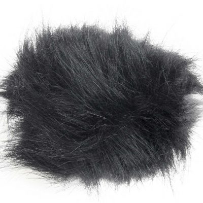 POM POM 5" 3PK - BLACK