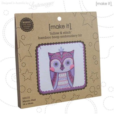 MI EMB HOOP KIT OWL