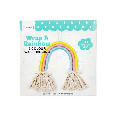 DIY WRAP ROPE KIT- 3 COLOUR RAINBOW