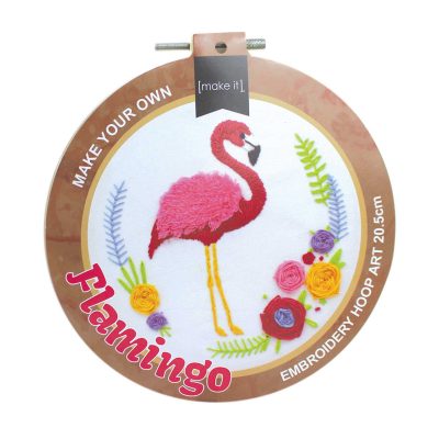 MAKE YOUR OWN EMBROIDERY HOOP ART