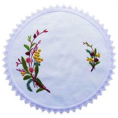 HAKEA EMBROIDERY DOILY KIT 30CM